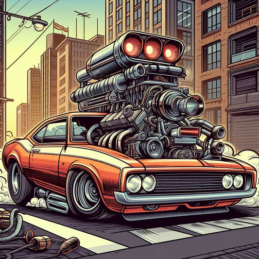 Unleash the Power of RPM: Exploring Gleznukalns Creative Studio's Supercharged Coloring Books - Gleznukalns Creative