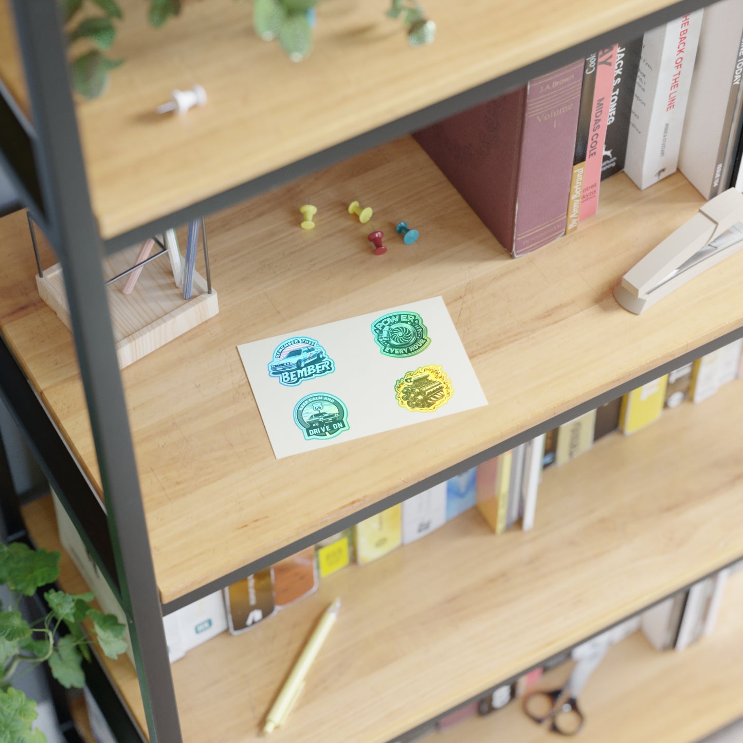 Remember the Bember Sticker Sheet Bimer Holographic Stickers