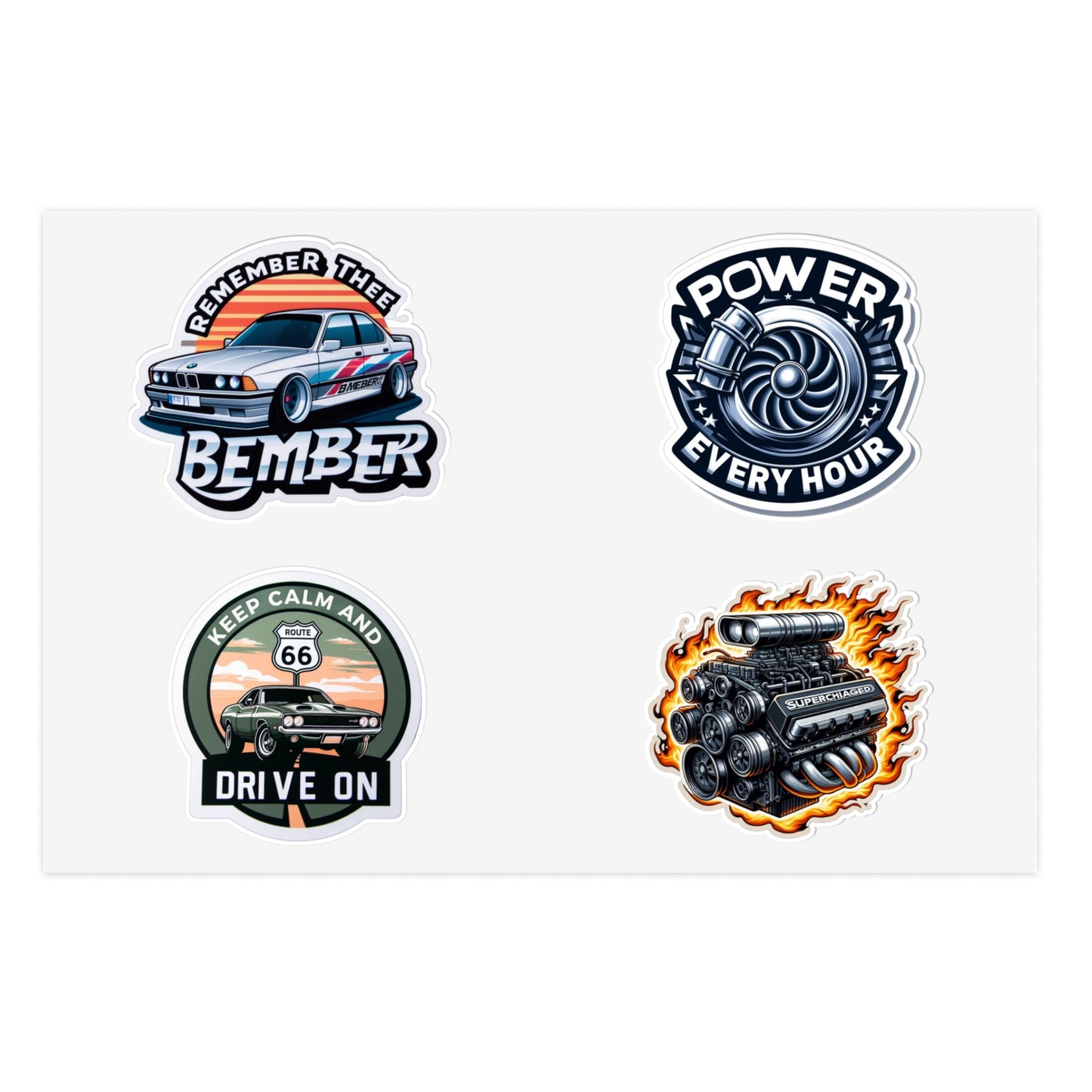 Remember the Bember Sticker Sheet Bimer Holographic Stickers