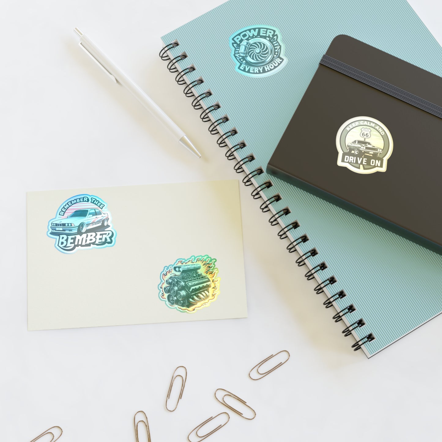 Remember the Bember Sticker Sheet Bimer Holographic Stickers