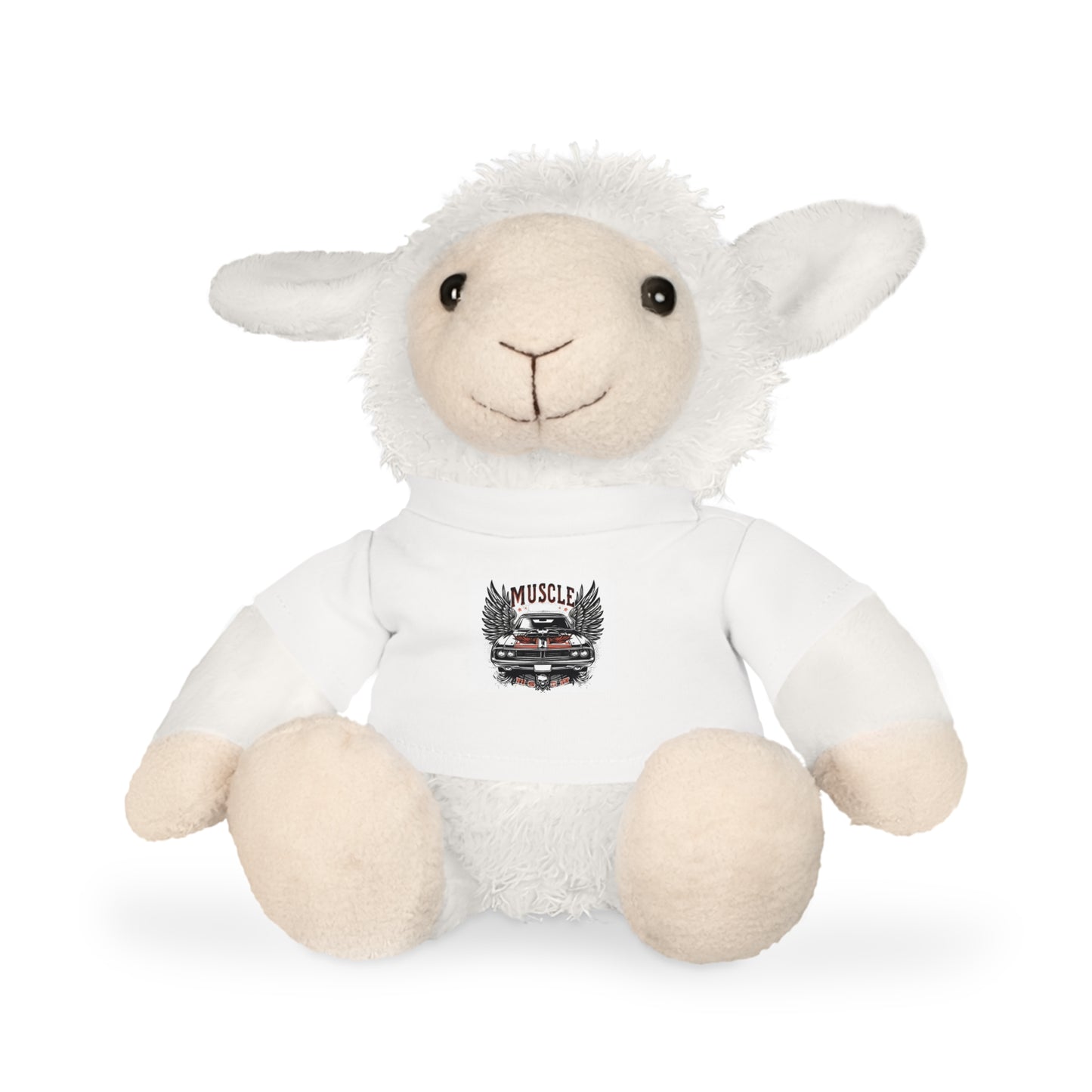 Plush Toy with T-Shirt Funny Gift for a Gearhead