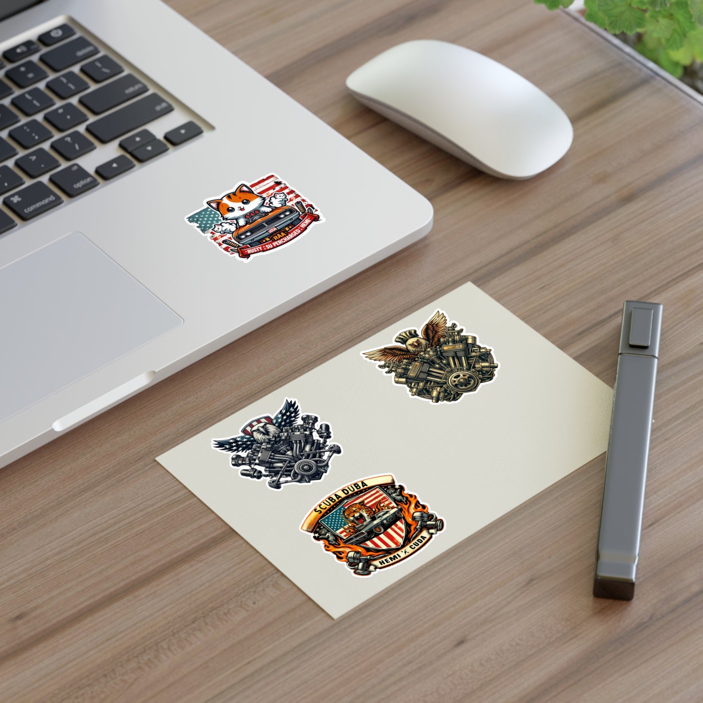 Eagle Muscle Car Sticker Sheet