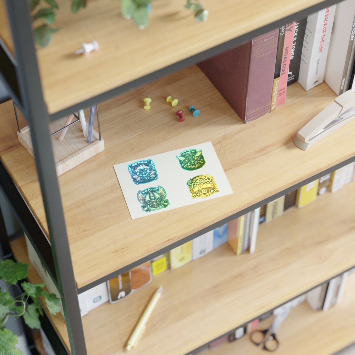 I Am Mechanic Sticker Sheets Bundle