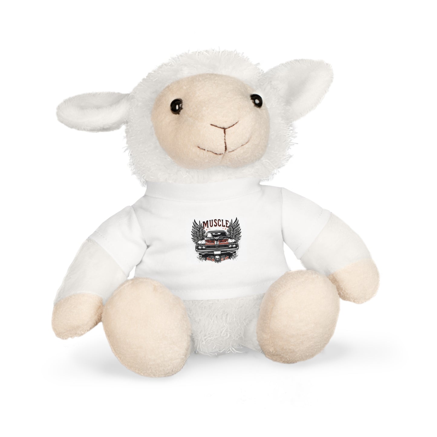 Plush Toy with T-Shirt Funny Gift for a Gearhead