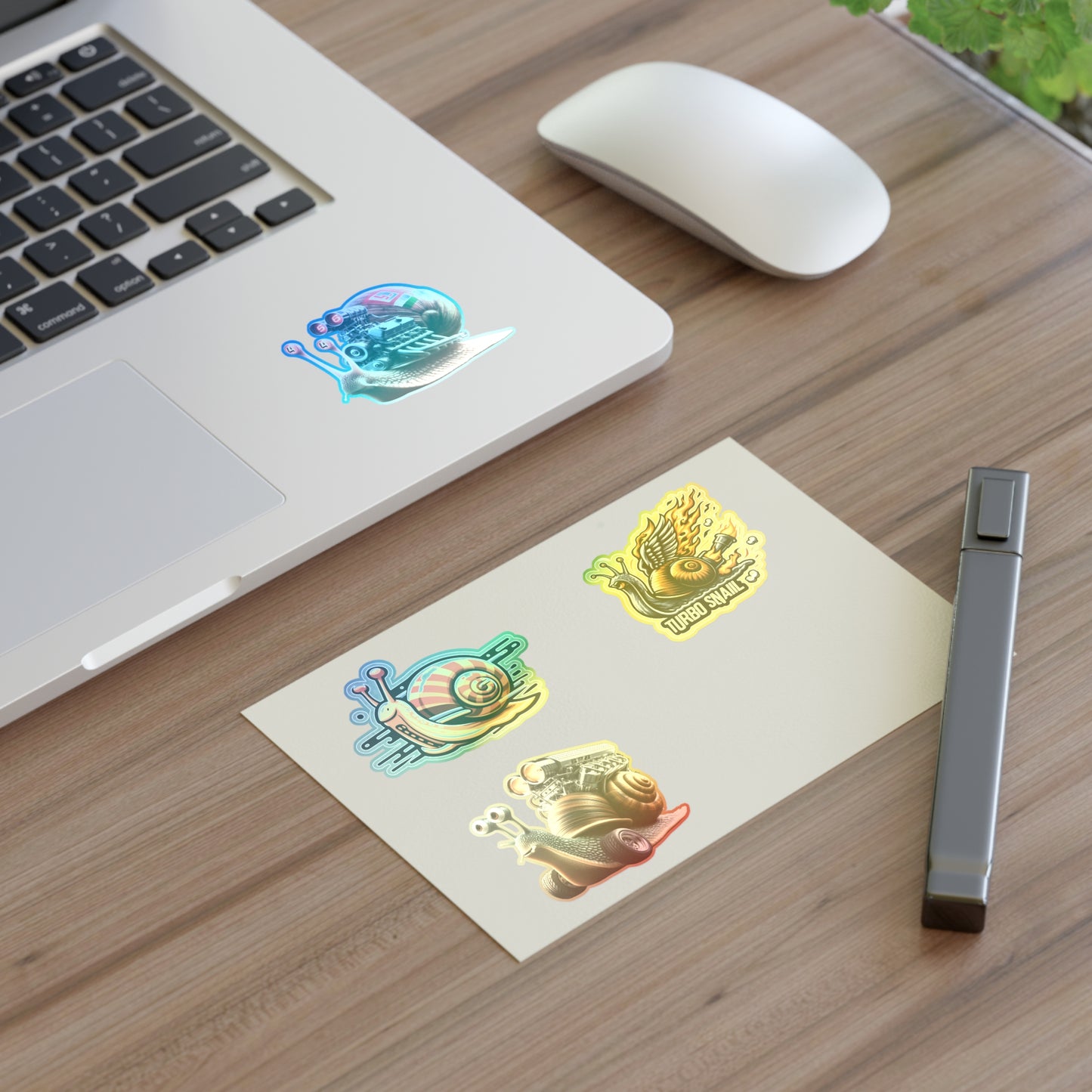 Super Turbo Snail Funny Creative Stickers Sheet for SLeeper Cars Bumper