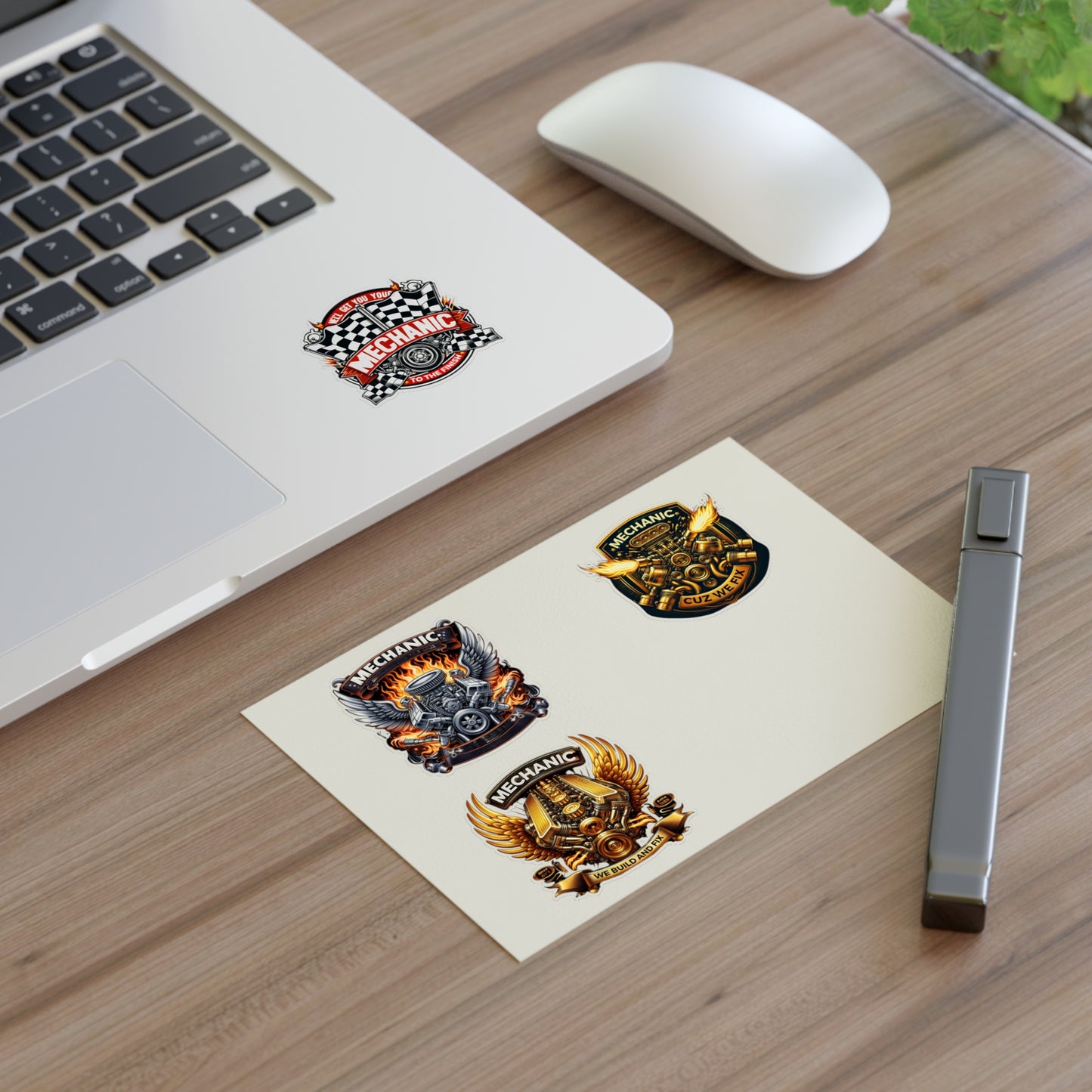 I Am Mechanic Sticker Sheets Bundle