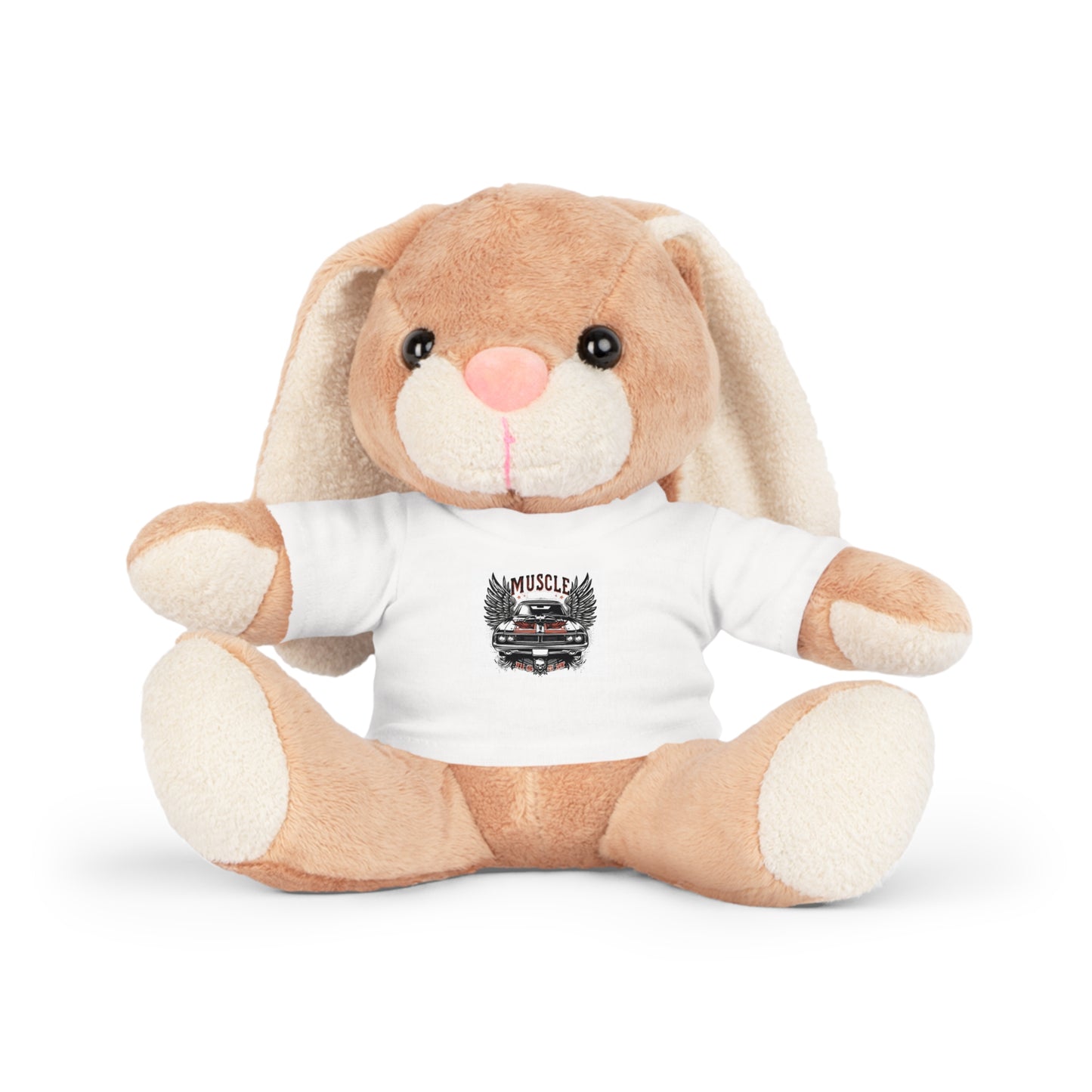Plush Toy with T-Shirt Funny Gift for a Gearhead