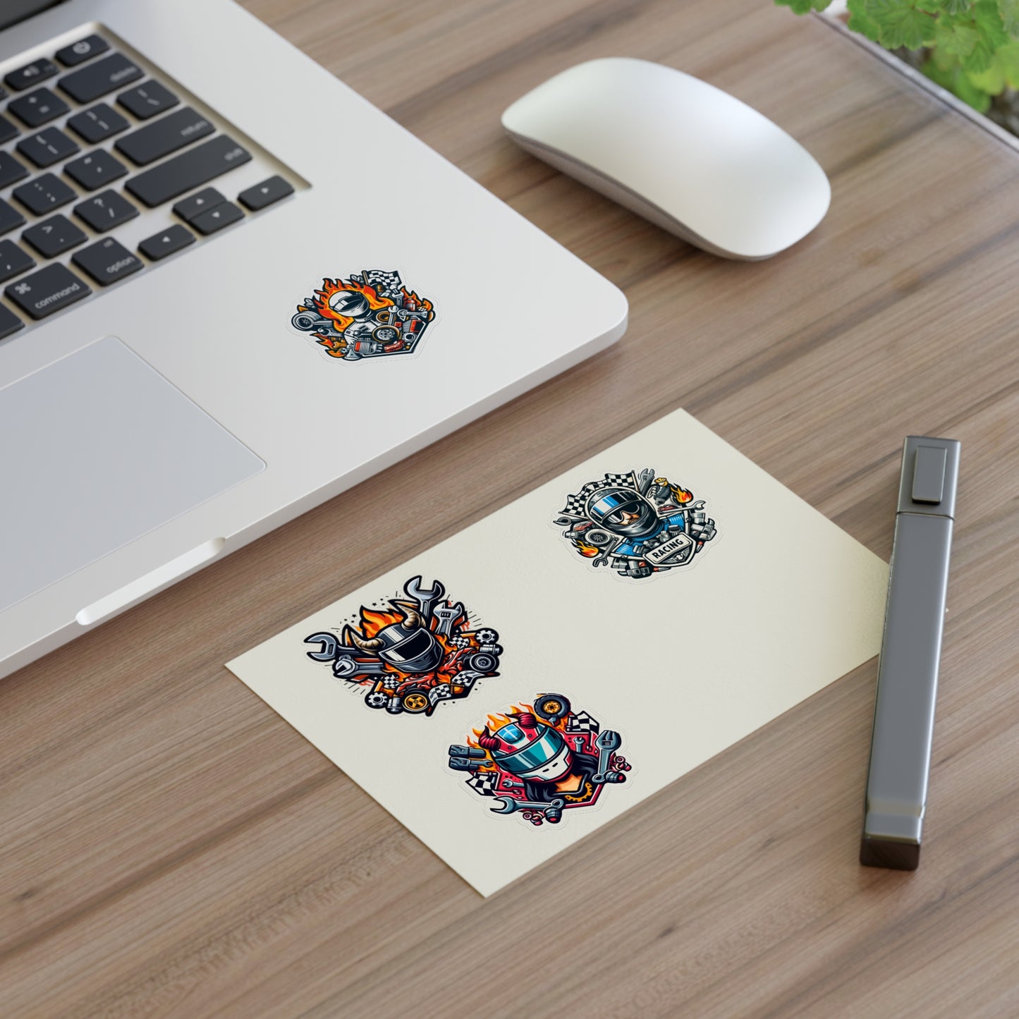 Mechanic With Helmet Sticker Bundle Sheet