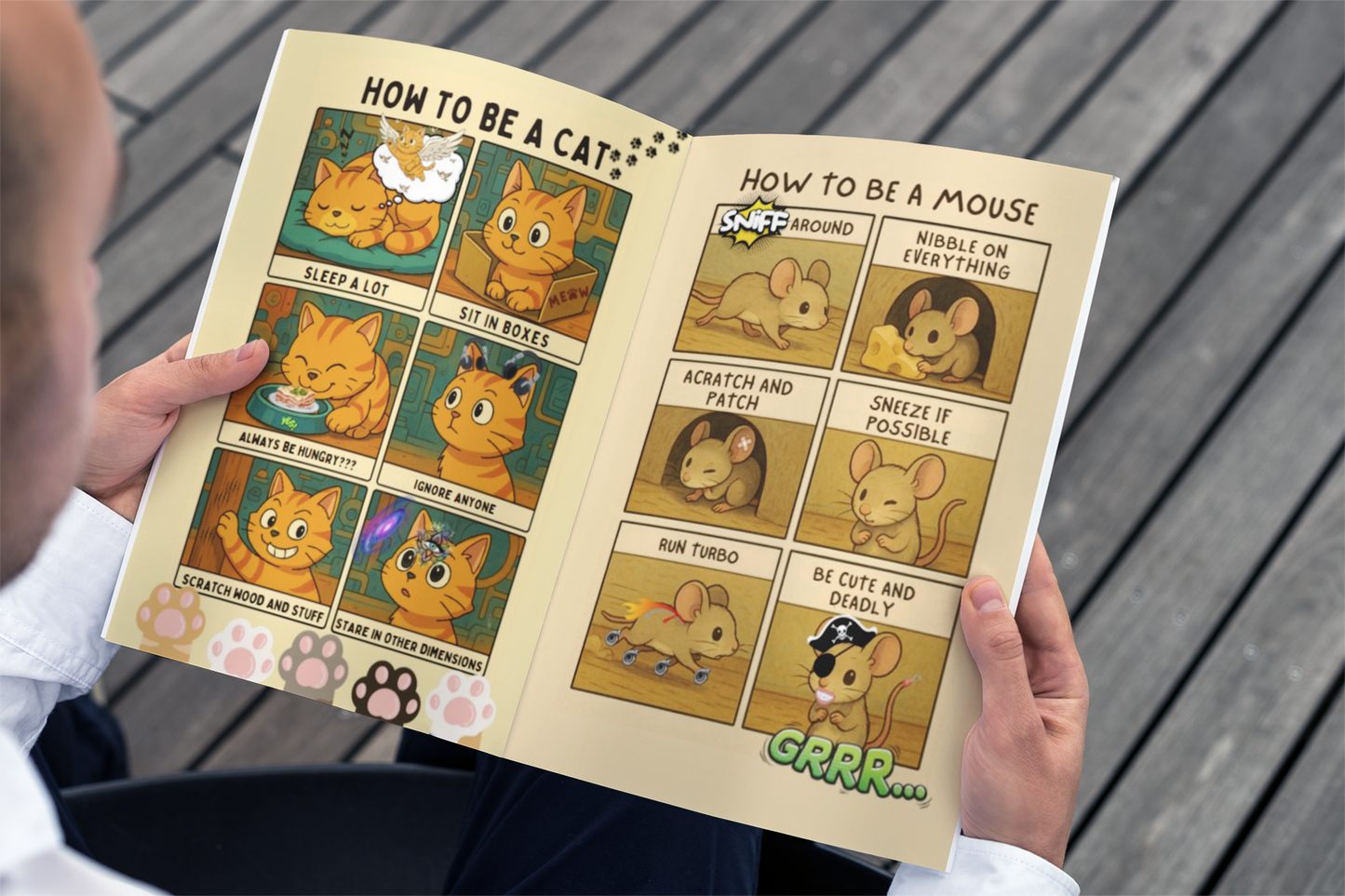 How To Animals: A Funny side of All Sorts of Animals Doing Animal Things. Family Friendly Picture Book
