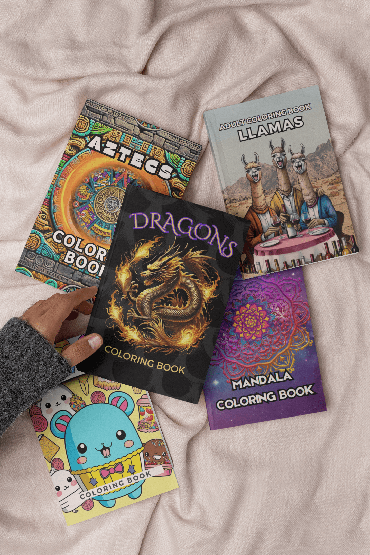 Online Training Course: Create Your Own Coloring Books (create, edit, upload and selfpublish) +30,000 PLR Coloring Designs