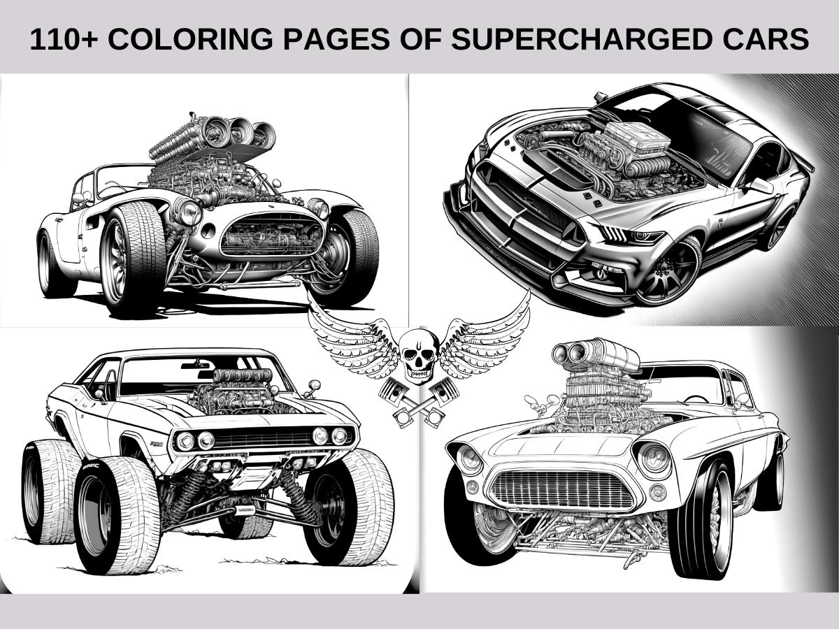 Mega Car Bundle Coloring Pages Vehicle Bundle over 2222+ Designs PDFs - Gleznukalns Creative