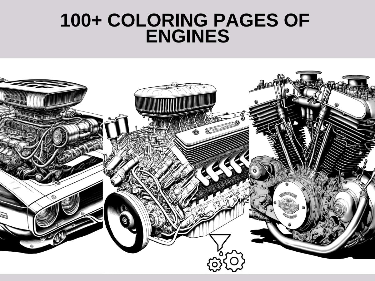 Mega Car Bundle Coloring Pages Vehicle Bundle over 2222+ Designs PDFs - Gleznukalns Creative