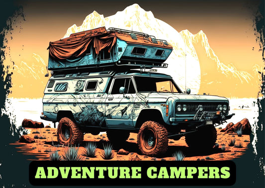 Adventure Campers Digital Printable Download PDF