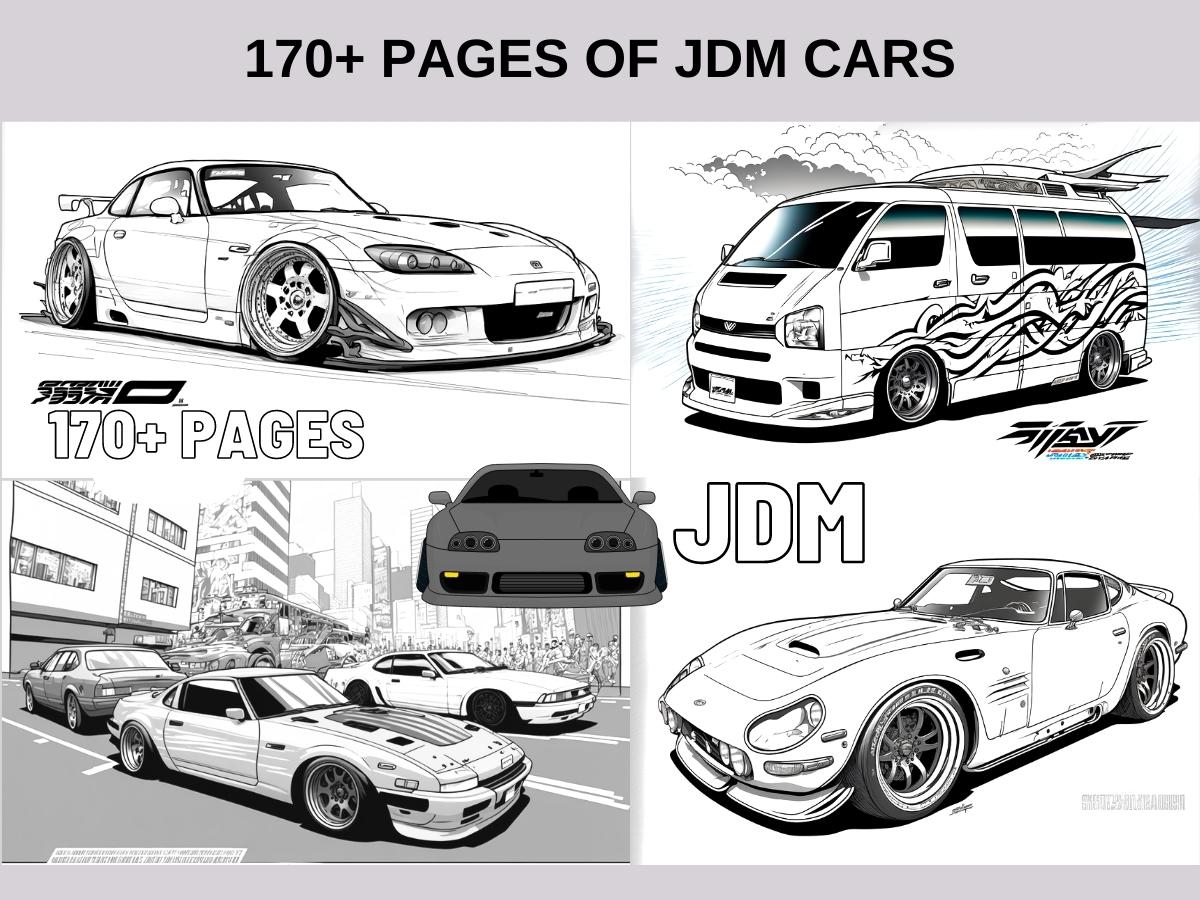 Mega Car Bundle Coloring Pages Vehicle Bundle over 2222+ Designs PDFs - Gleznukalns Creative