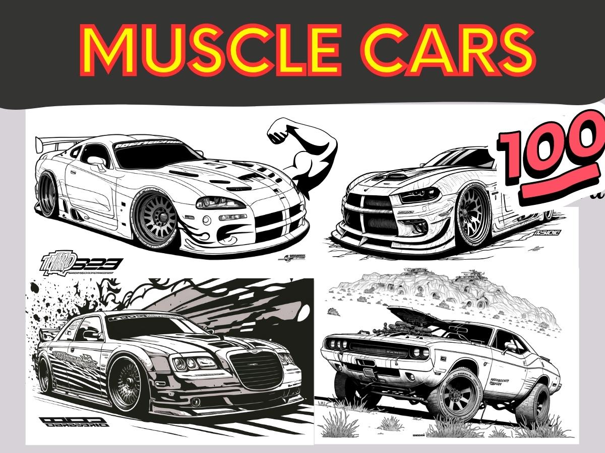 Mega Car Bundle Coloring Pages Vehicle Bundle over 2222+ Designs PDFs - Gleznukalns Creative