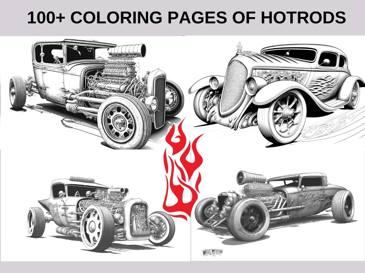 Mega Car Bundle Coloring Pages Vehicle Bundle over 2222+ Designs PDFs - Gleznukalns Creative