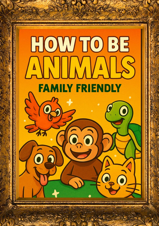 How To Animals: A Funny side of All Sorts of Animals Doing Animal Things. Family Friendly Picture Book
