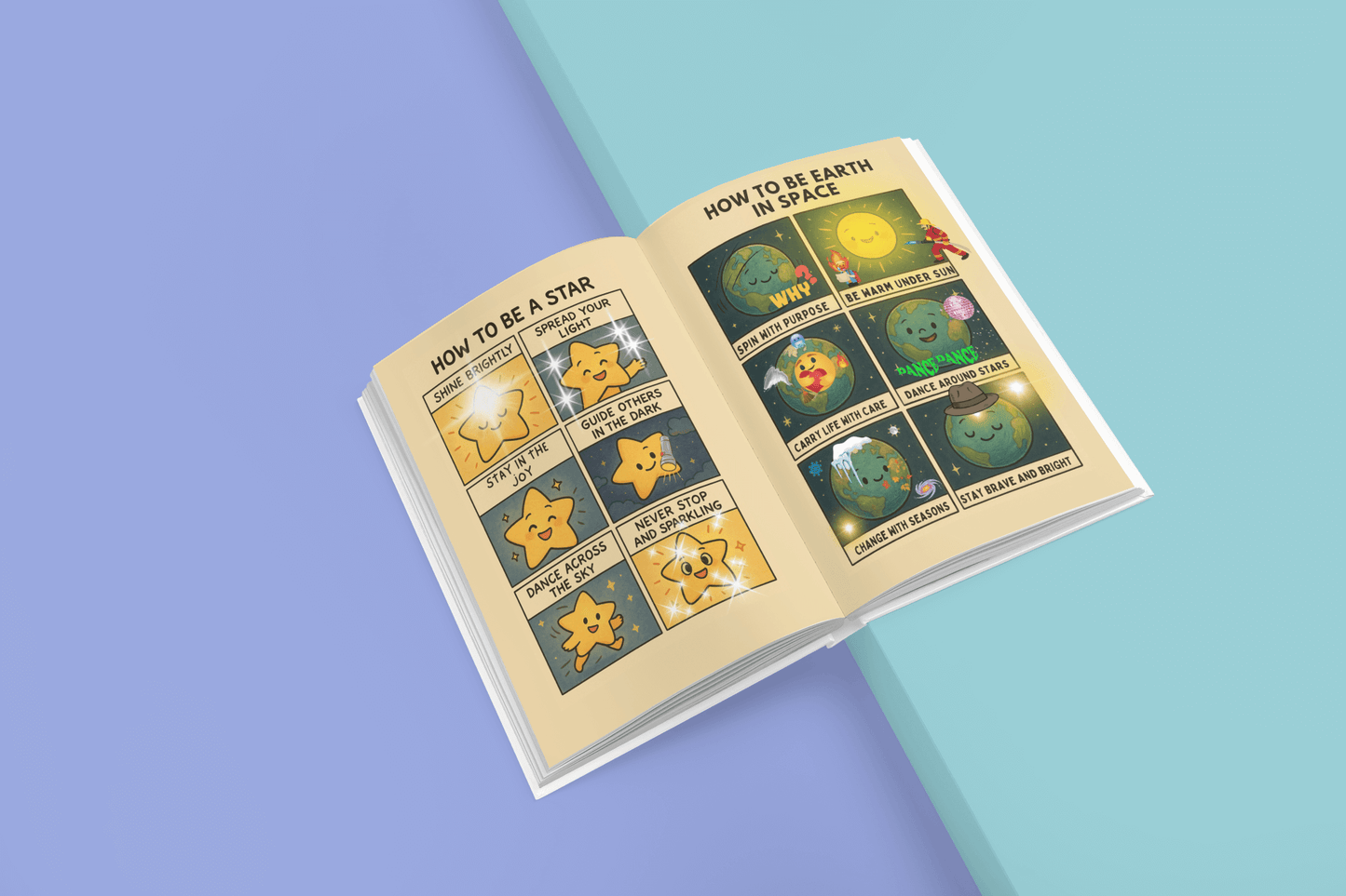 How to Be: Things — A Silly Cartoon Wisdom Book: Illustrated Inspiration & Creative Gift for Adults