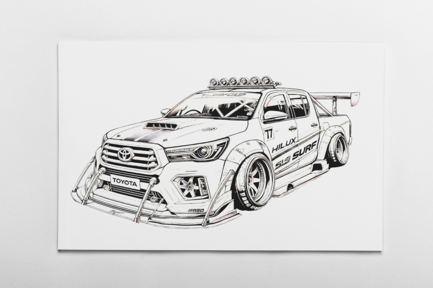 JDM Coloring Book RPM-6 with a Gift of 8555+ Coloring Designs