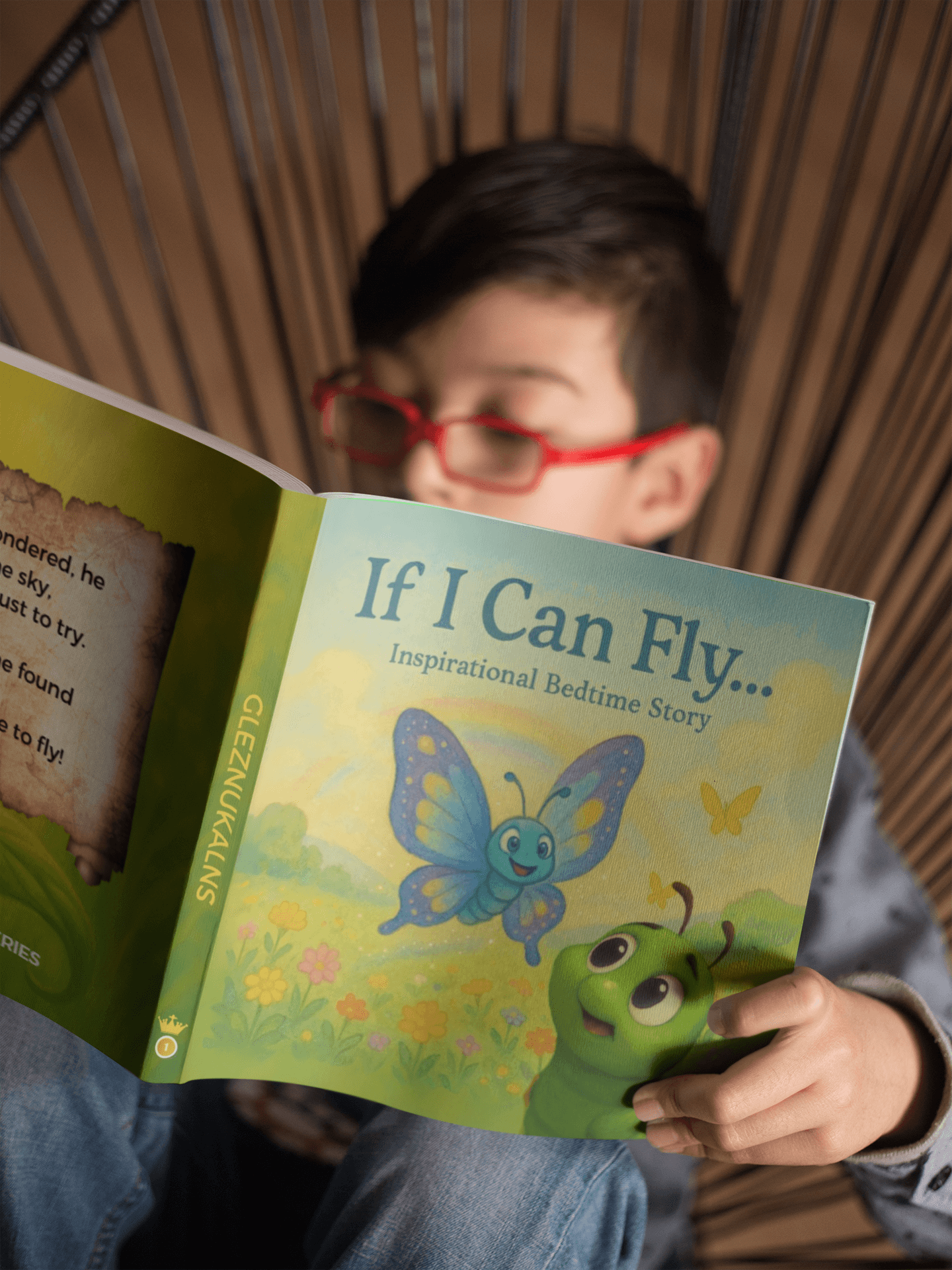 A Caterpillar’s Tale: If I Can Fly! Published Book Motivational Bed Time Stories