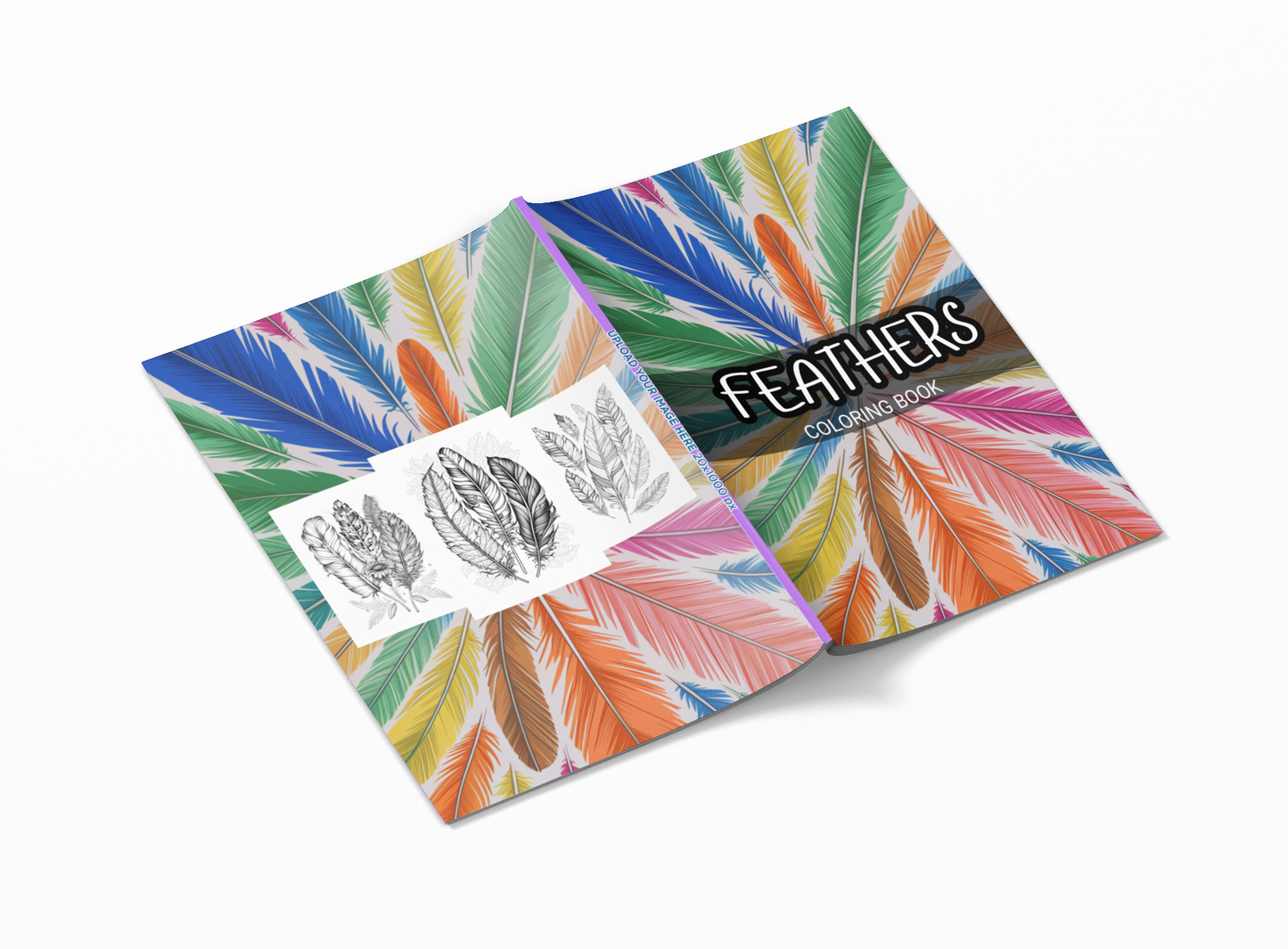 Feathers Coloring Book with a gift of 8555+ Coloring Printable Designs