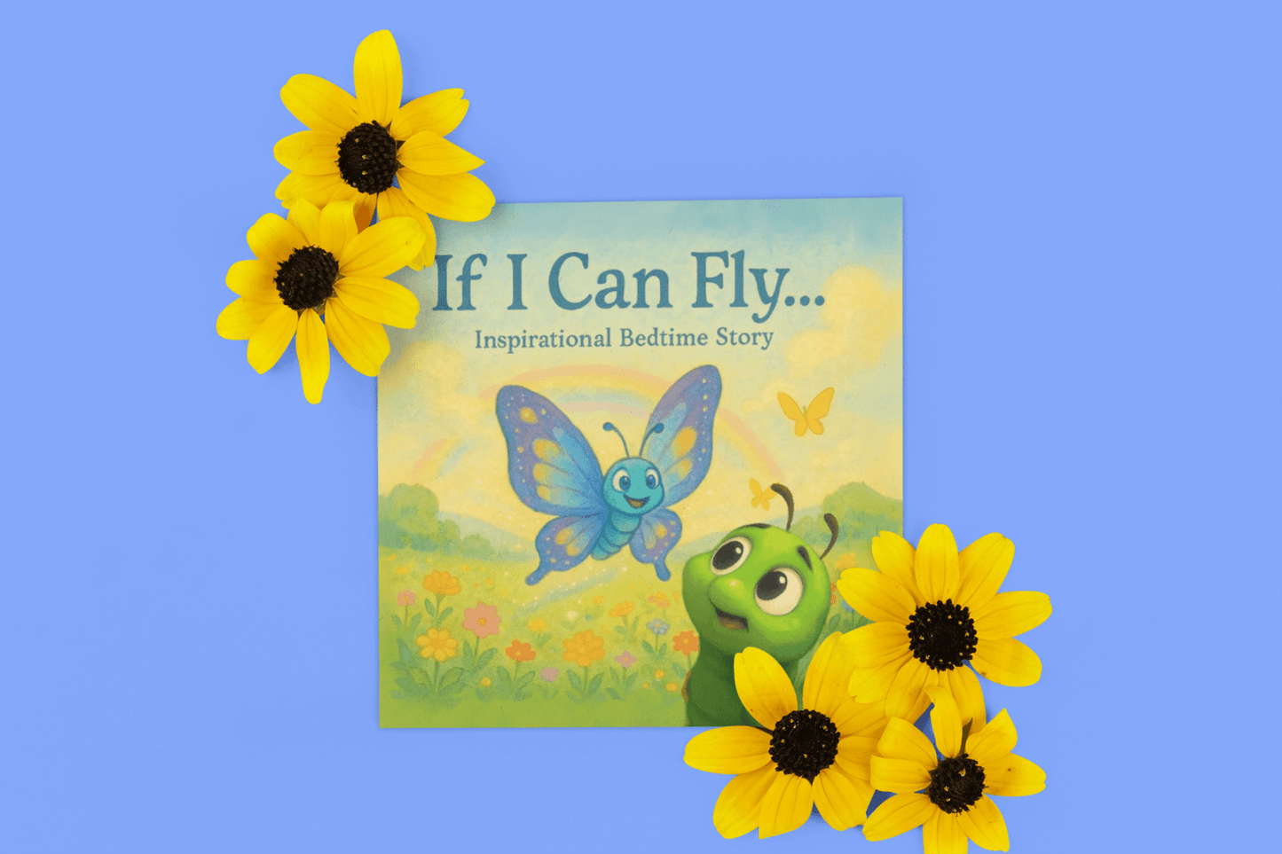 A Caterpillar’s Tale: If I Can Fly! Published Book Motivational Bed Time Stories