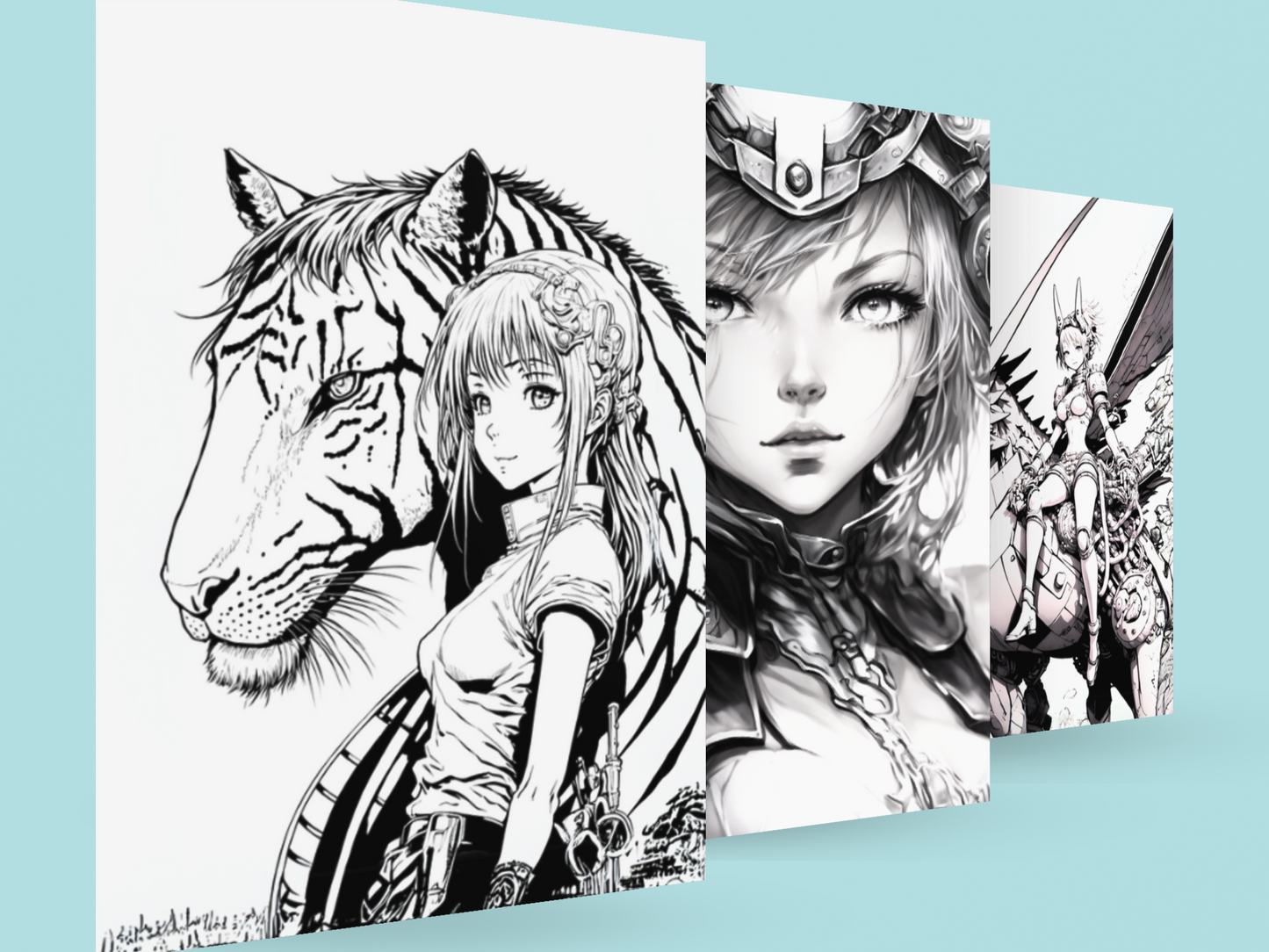 Ultimate Mega Pack of 33,333 Printable Coloring Pages - Instant PDF Download for All Ages